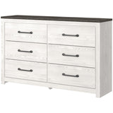 Gerridan White/Gray Dresser - Ella Furniture