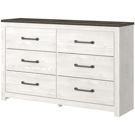 Gerridan White/Gray Dresser - Ella Furniture