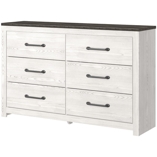 Gerridan White/Gray Dresser - Ella Furniture
