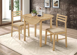 G130006 Natural And Tan Circular Dining Room Set - Ella Furniture