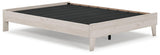 Socalle Light Natural Queen Platform Bed - Ella Furniture