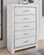 Altyra White Chest Of Drawers - Ella Furniture