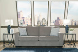Ashley Altari Gray Modern Contemporary Conventional Fabric Queen Sleeper Sofa - Ella Furniture