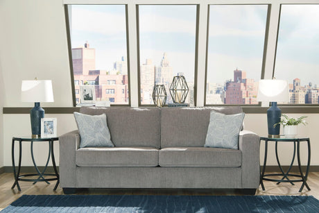 Ashley Altari Gray Modern Contemporary Conventional Fabric Queen Sleeper Sofa - Ella Furniture