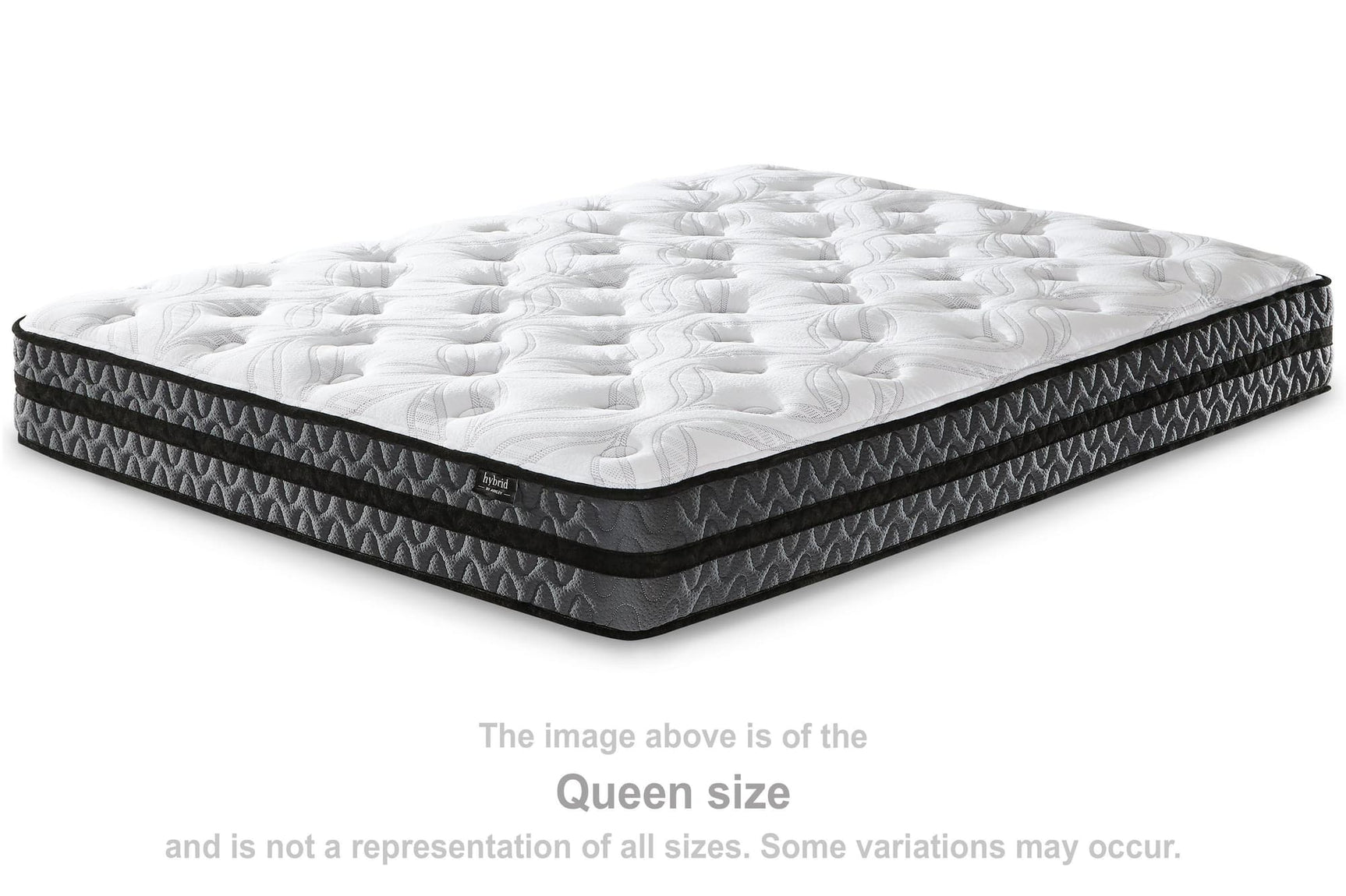 10 Inch Pocketed Hybrid White Twin Mattress - Ella Furniture