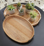 Jocelyne Brown/Black Tray (Set Of 2) - Ella Furniture