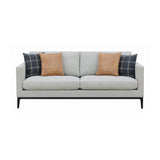 Apperson Cushioned Back Sofa Light Grey - Ella Furniture