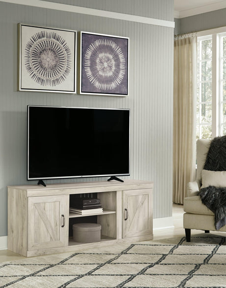 Bellaby Whitewash 60" Tv Stand - Ella Furniture