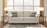 Abinger Natural Modern Contemporary Fabric Polyester Upholstered Queen Sofa Sleeper - Ella Furniture