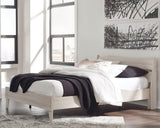 Socalle Natural Queen Panel Platform Bed - Ella Furniture
