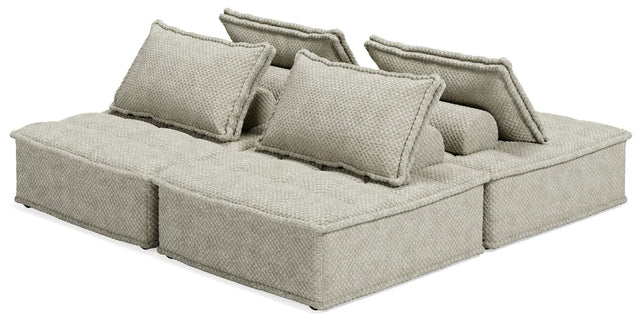 Bales Taupe 4-Piece Modular Seating - Ella Furniture