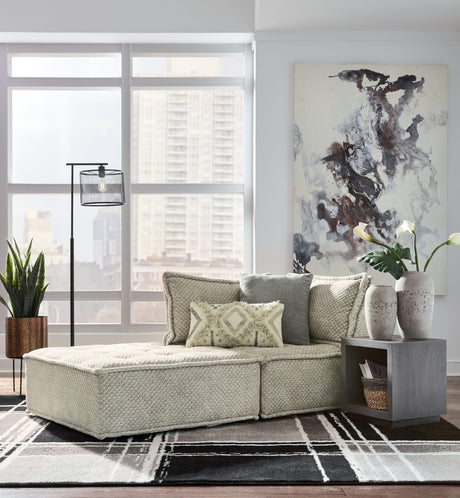 Bales Taupe 2-Piece Modular Seating - Ella Furniture