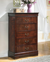 Alisdair Dark Brown Chest Of Drawers - Ella Furniture