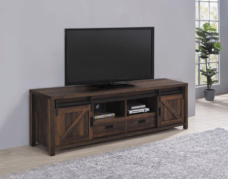 Madra Rectangular Tv Console With 2 Sliding Doors 736273 - Ella Furniture