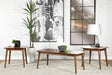 Radley 3-Piece Occasional Set Natural Walnut - Ella Furniture
