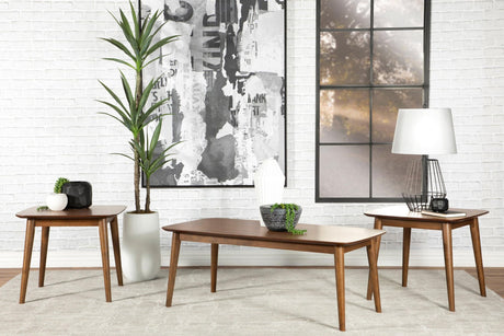 Radley 3-Piece Occasional Set Natural Walnut - Ella Furniture