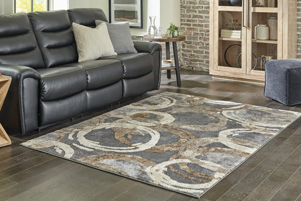 Faelyn Multi 5' X 7'3" Rug - Ella Furniture