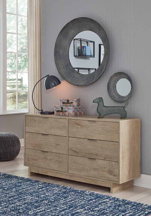 Oliah Natural Dresser - Ella Furniture