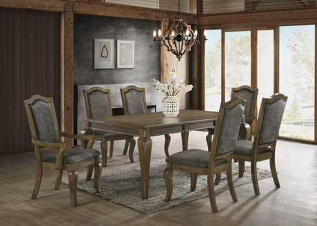 Houston Dining Table + 6 Chair Set - Ella Furniture