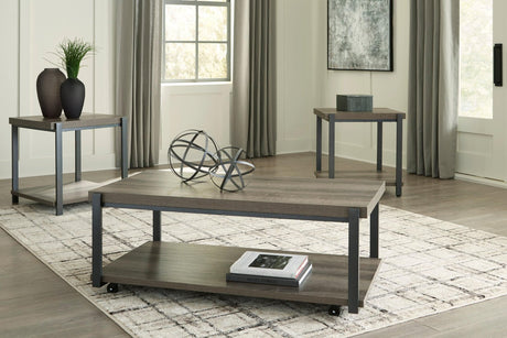 T393-13 Occasional Table Set - Ella Furniture