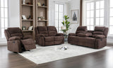 Dynamo2-chocolate 3Pc Reclining Set - Ella Furniture