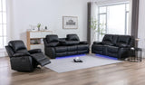 Daytona Black 3Pc Set - Ella Furniture