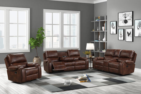 Titan2001 Oversized 3Pc Reclining Set - Ella Furniture