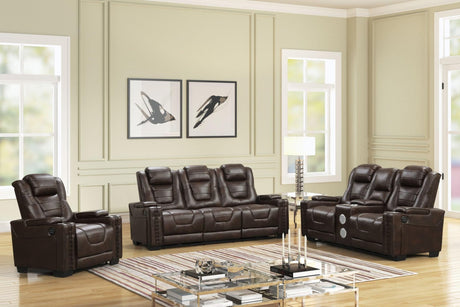 Eric Brown - 3Pc Power Reclining Set - Ella Furniture