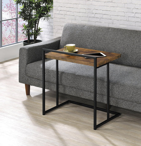 Dani Rectangular Snack Table With Metal Base 936122 - Ella Furniture
