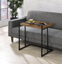 Dani Rectangular Snack Table With Metal Base 936122 - Ella Furniture