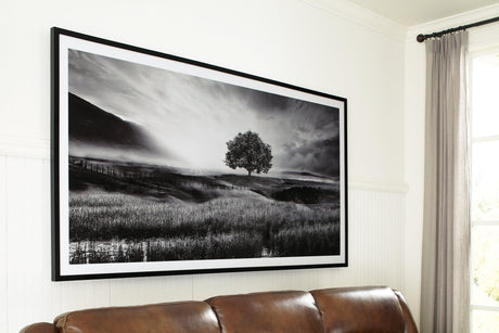 Deborland Black/White Wall Art - Ella Furniture