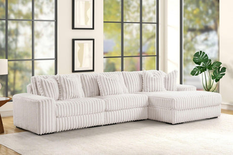 Sunday Beige 3-Piece Sectional