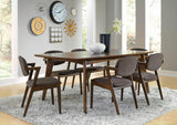 Malone Dark Walnut Rectangular Dining Room Set - Ella Furniture
