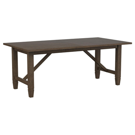 MATISSE COLLECTION Matisse Rectangular 94-inch Wood Dining Table Light Brown 108311 - Ella Furniture