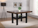 Patterson 60-inch Counter Height Dining Table Mango Oak 108888 - Ella Furniture