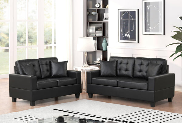 Hh7855 - Sofa & Loveseat Set - Ella Furniture