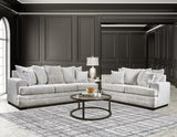 2675-07 Oyster Sofa & Loveseat Set - Ella Furniture