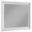 Marielle Dresser Mirror Distressed White 224844 - Ella Furniture