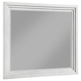 Marielle Dresser Mirror Distressed White 224844 - Ella Furniture