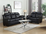 FINLEY Finley Casual Brown Two-Piece Living Room Set 506551-S2 - Ella Furniture