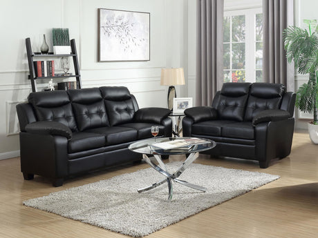 FINLEY Finley Casual Brown Two-Piece Living Room Set 506551-S2 - Ella Furniture