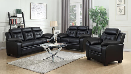 FINLEY Finley Casual Brown Three-Piece Living Room Set 506551-S3 - Ella Furniture