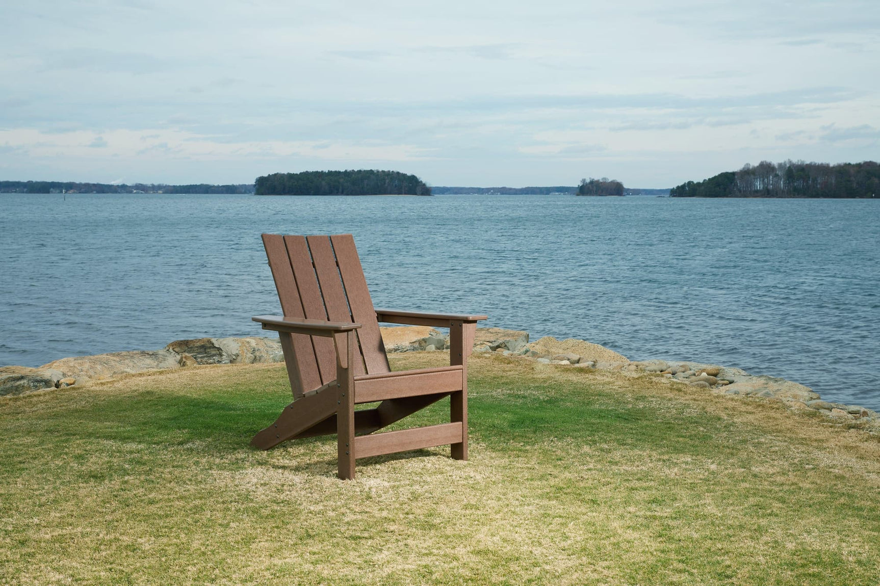 Emmeline Brown Adirondack Chair - Ella Furniture
