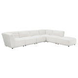 SUNNY Sunny 6-piece Upholstered Modular Sectional Sofa Natural 551621-SET - Ella Furniture