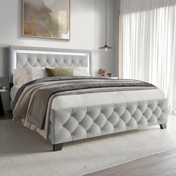 Hh240 Platform Twin Bed - Ella Furniture