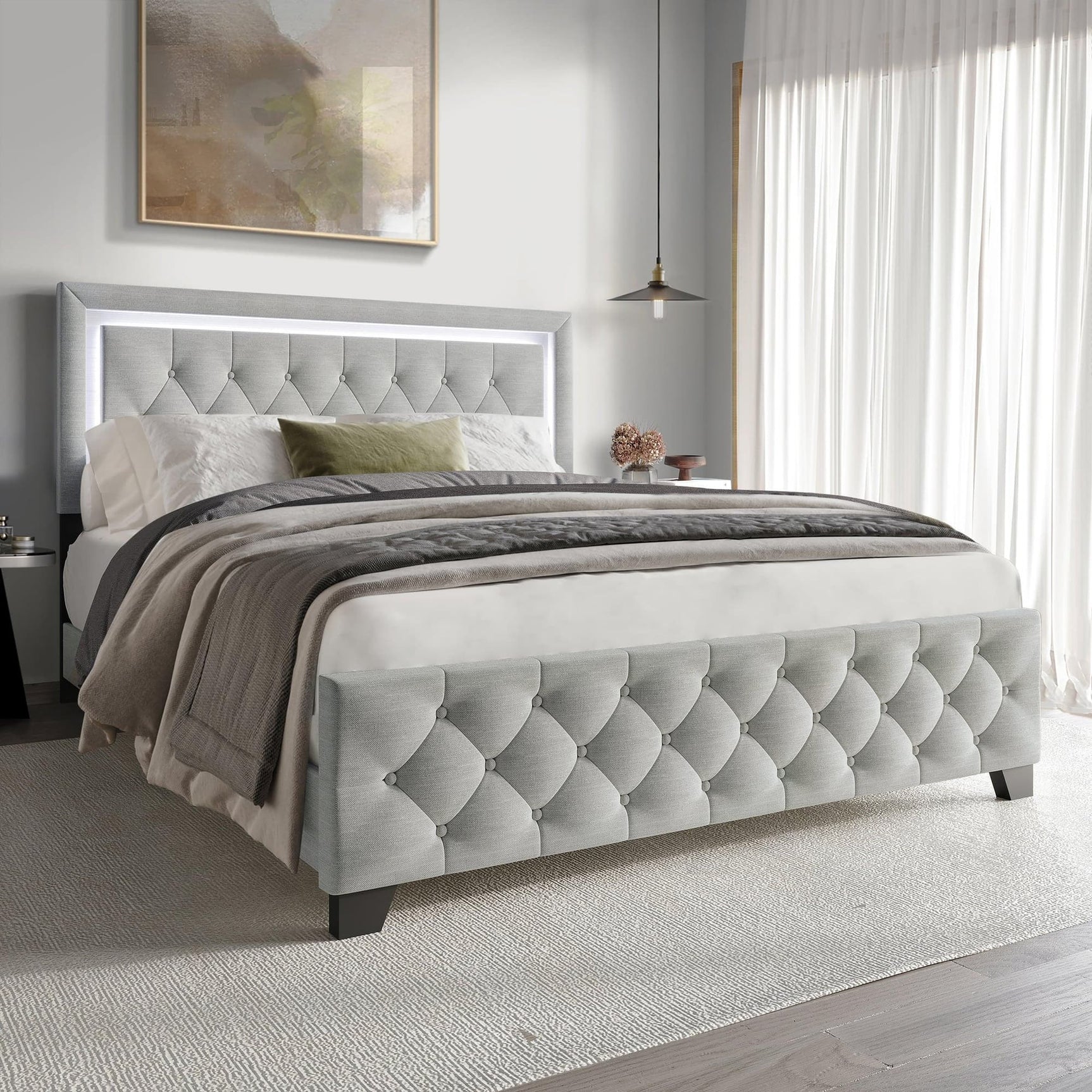 Hh240 Platform Full Bed - Ella Furniture