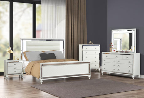 Stars White Bedroom Set - Ella Furniture