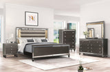 Stars Charcoal Bedroom Set - Ella Furniture