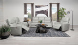 Greenfield 3-piece Power Reclining Sofa Set Ivory 610261P-S3 - Ella Furniture