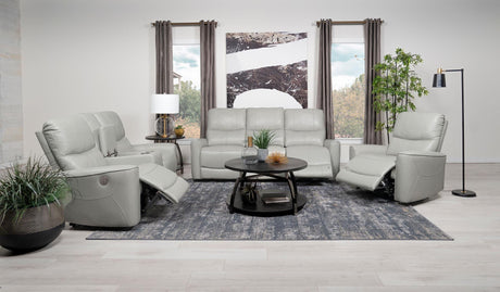 Greenfield 3-piece Power Reclining Sofa Set Ivory 610261P-S3 - Ella Furniture